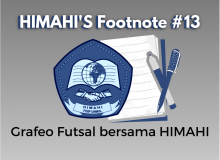 HIMAHI'S FOOTNOTE #13 : Grafeo Futsal bersama HIMAHI