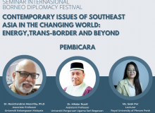 Kegiatan Seminar Internasional dengan tema ‘Contemporary Issues of Southeast Asia In The Changung World: Energy, Trans-Border And Beyond’