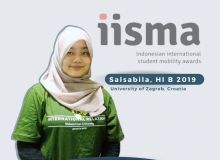 Program Studi Hubungan Internasional mengucapkan selamat kepada Salsabila (HI B 2019) atas pencapaiannya dalam Program IISMA 'Indonesian International Student Mobility Award' pada University of Zagreb, Croatia